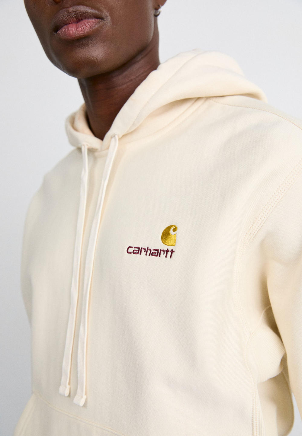 Carhartt WIP Толстовка с капюшоном - естественный/молоко