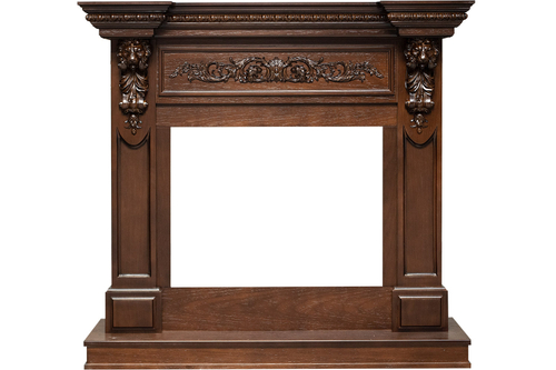 Каминокомплект Lancaster - Темный дуб с очагом XHD23L-INT