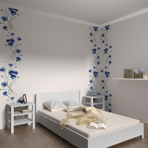 Ламинированная панель ПВХ ВЕК Белый бархат 2700х250мм