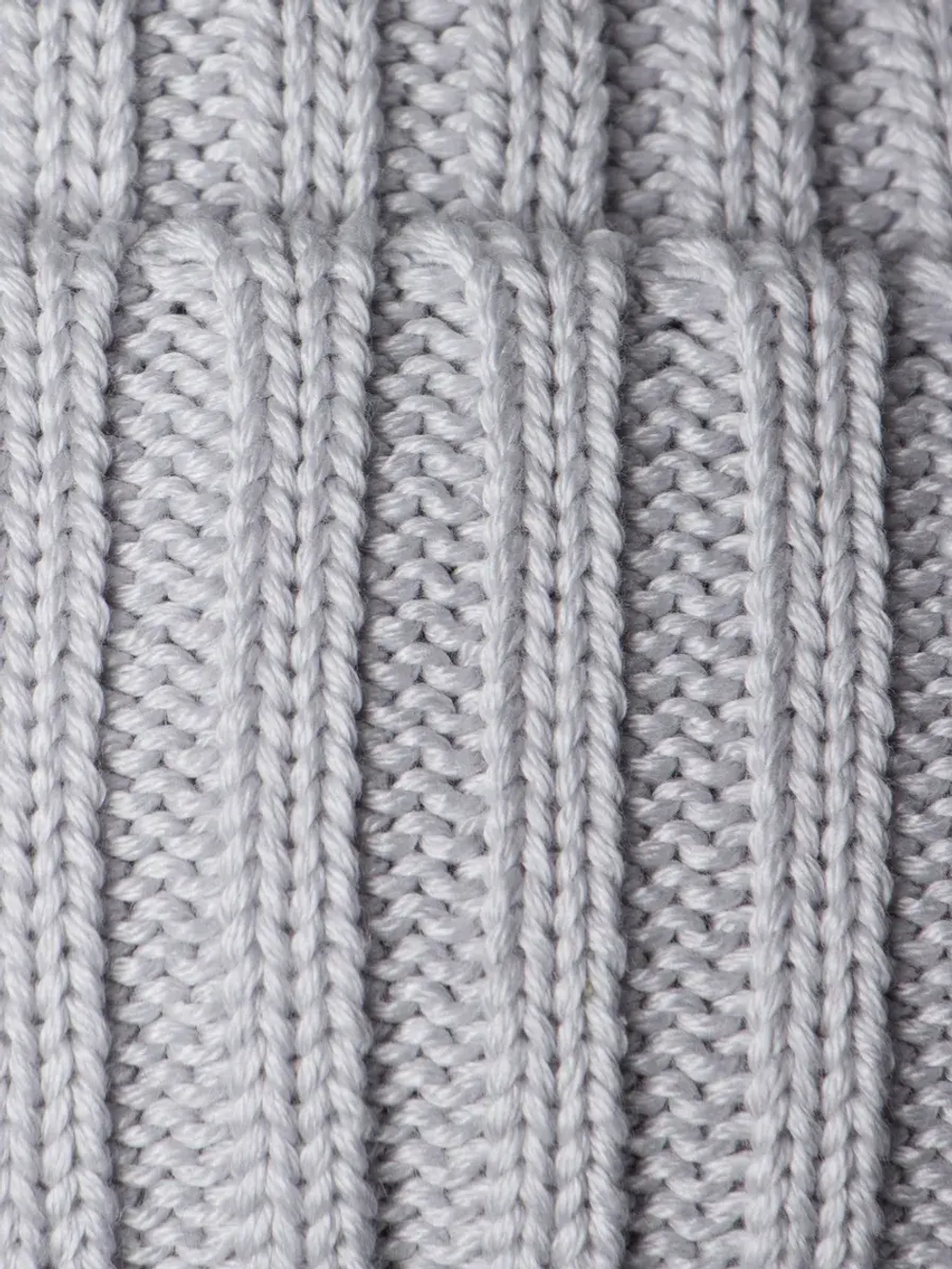 Шапка вязаная с ушками женская на осень