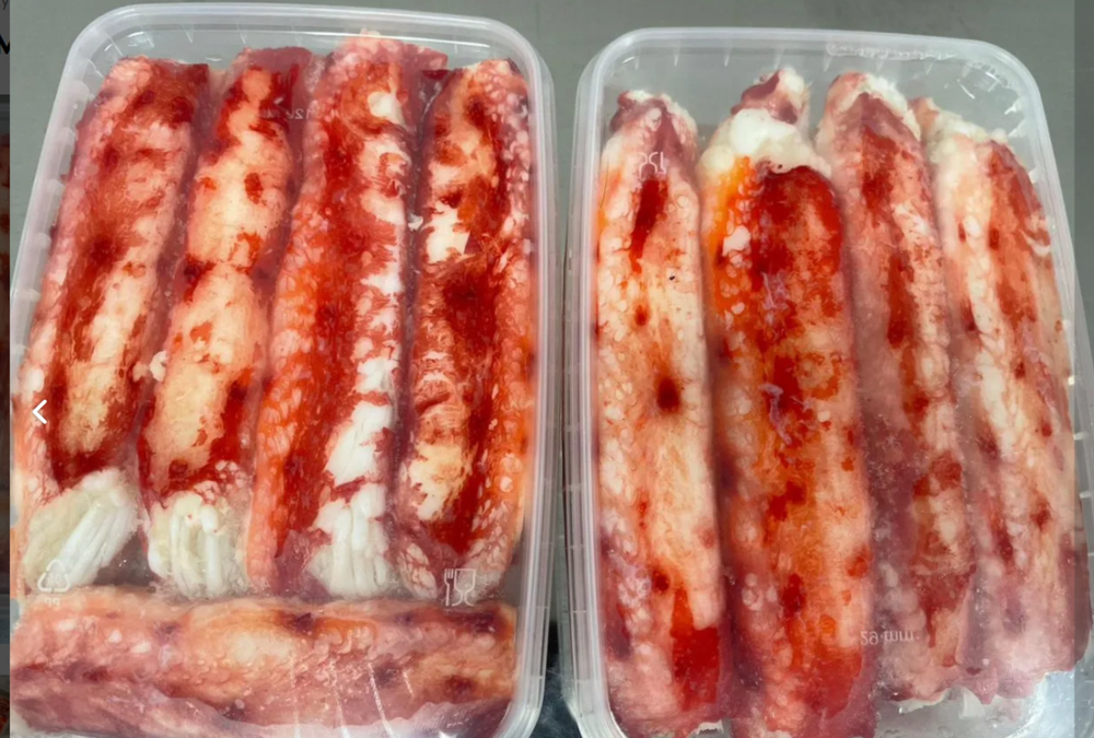 Камчатский краб, первая фаланга 12+, 1 кг