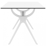 Стол пластиковый Siesta Contract Air Table 180, белый