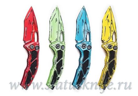Сет 4 ножа Heretic Knives Medusa Auto MagnaCut Cel Shading Limited Edition