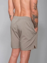 Теннисные шорты RS Performance Shorts Side Mesh Solid Taupe/White (251M305105/000)