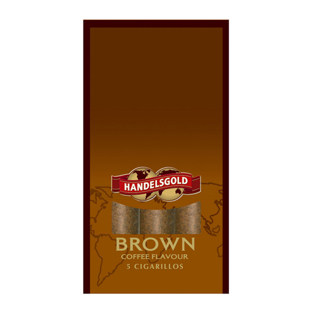 Сигариллы "Handelsgold"  Coffee Brown 5шт (Германия)