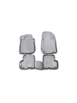 Коврики в салон для RENAULT Logan 2004-2009, 2010-2014, 4 шт. (полиуретан) NLC.41.05.210KH
