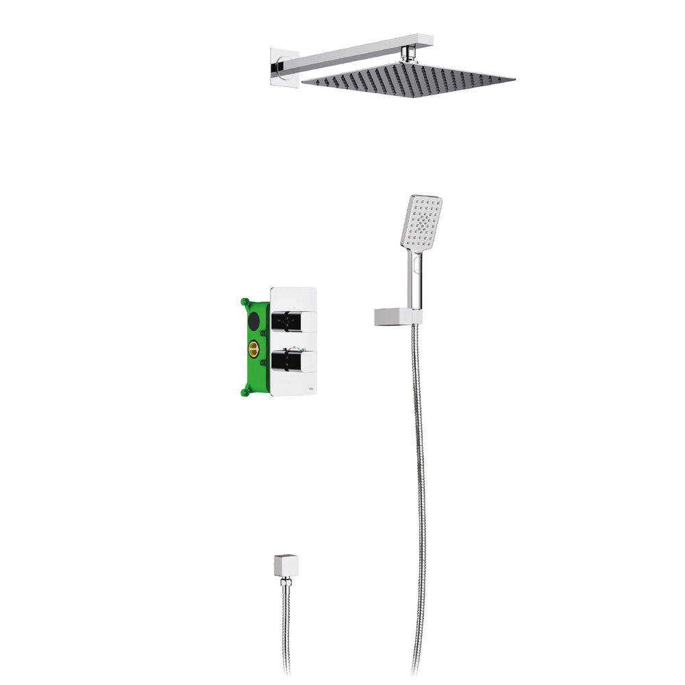 Душевая система встроенная с термостатом Petruma SX-5059/00SM Хром