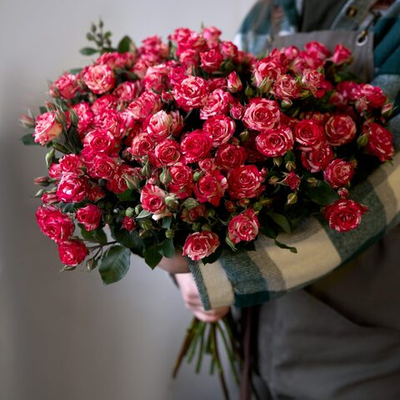 Кустовая роза (микс)