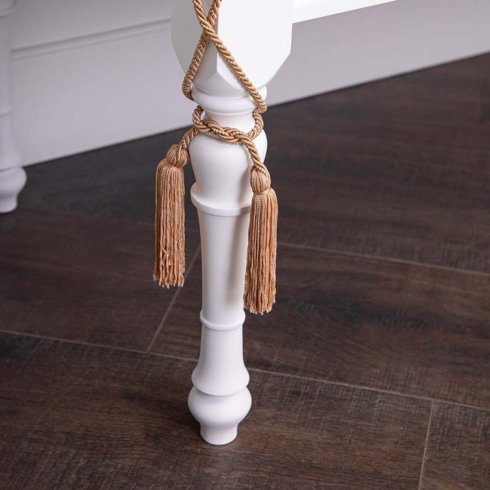 Банкетка Флоренция Белый Каледония Даймонд Айвори