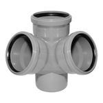 Крестовина двухплоскостная 110х110х100/87*