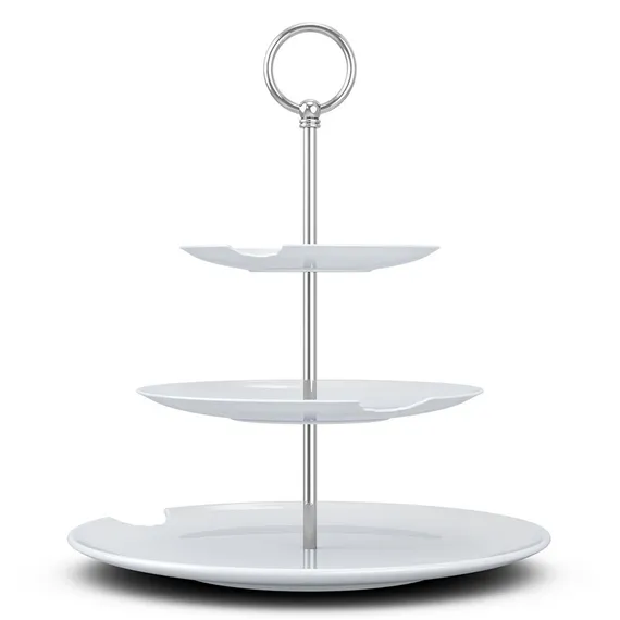 Этажерка food-tempel teller mit biss, 3 яруса, D15/20/28 см