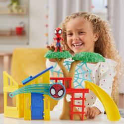 Hasbro Spidey and the Super Buddies - игровая площадка Спайди + фигурка F9352 / артикул   F8842 F9352  / GTIN 5010996197610