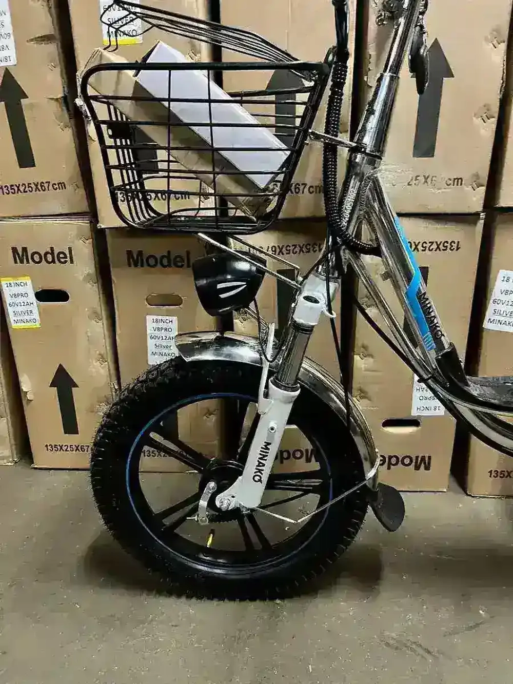 Электровелосипед Minako V8 ECO 500w