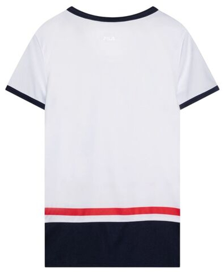 Футболка для девочки Fila Elisabeth - white/navy