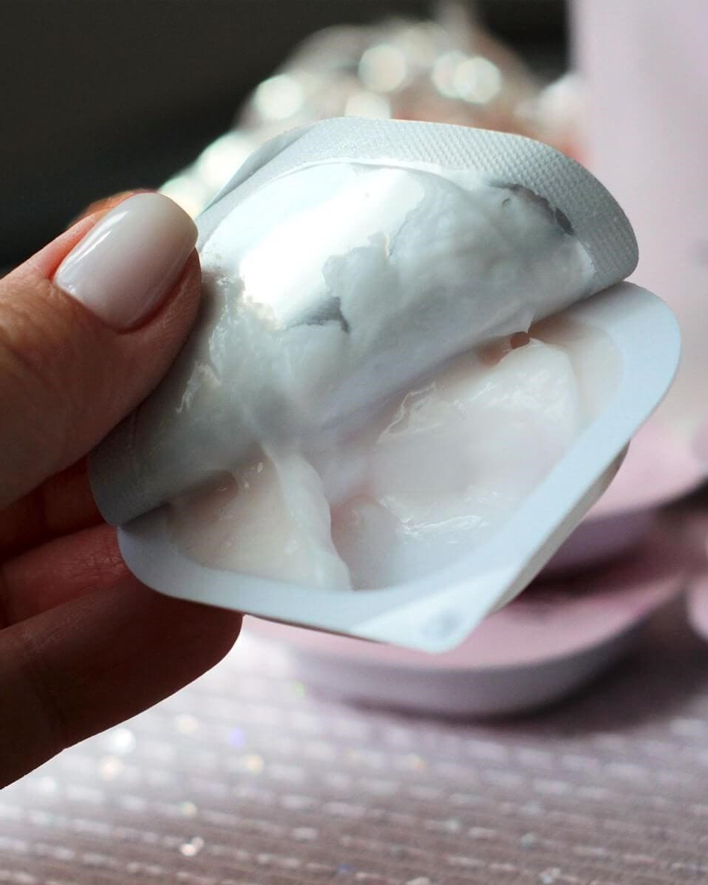 Маска для волос с персиком