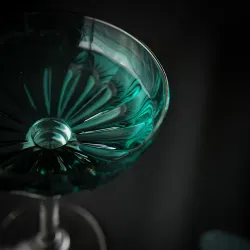 Рюмка коктейльная 235 мл голубая "Azure" d 11,6 см h16,5 см P.L. - BarWare [4]