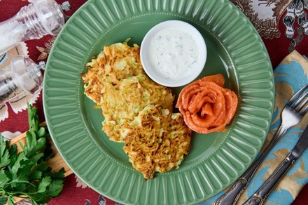 ОЛАДЬИ ИЗ КАБАЧКОВ (210/40/40г)