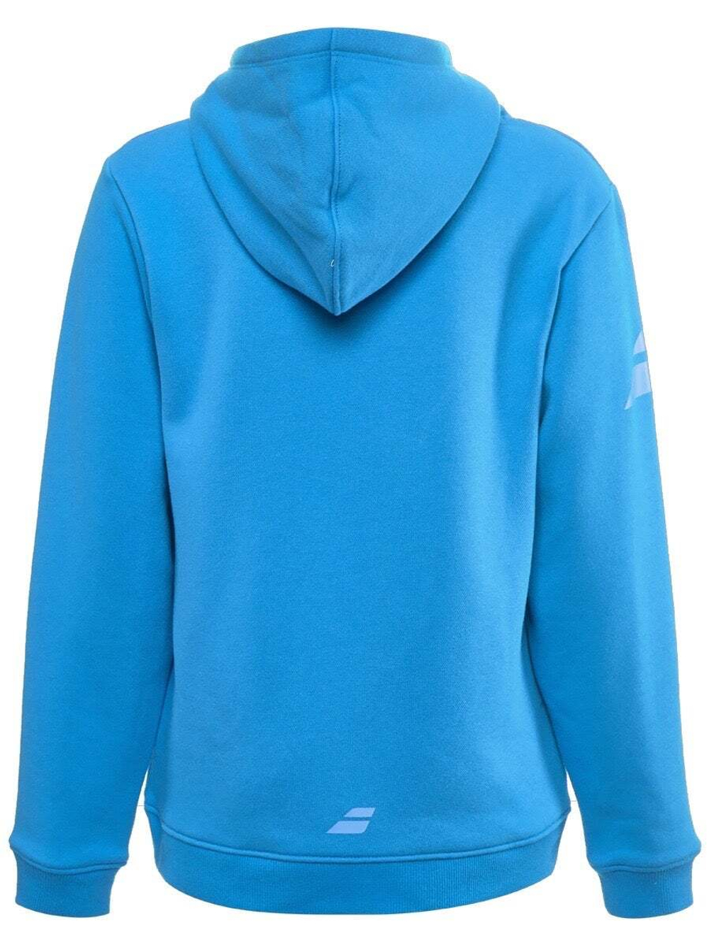 Кофта для мальчика теннисная Babolat Exercise Hood Sweat Jr - blue aster