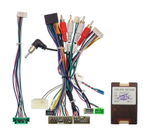 Комплект рамки с разъёмами 9"+can Honda Civic 8 Хетч 3d/5d л.руль 2006-2012(под кожу, поддержка климата и БК) - Car-Smart 7373HK