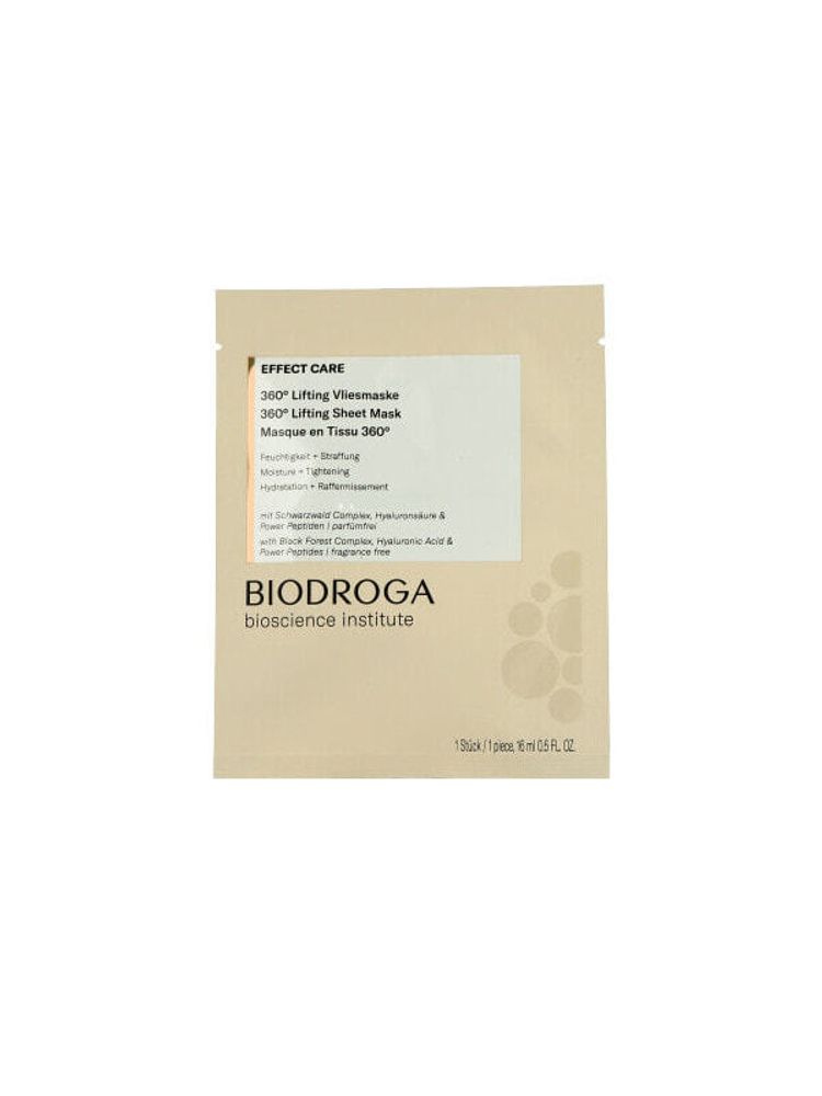 Маски Biodroga Bioscience Institute Effect Care 360° Lifting Vliesmaske (16 ml)