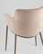 Стул Твигги велюр бежевый, каркас бежево-серый