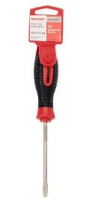 Отвертка  5,0*100мм ПЛОСКАЯ REXANT" SL 1247221