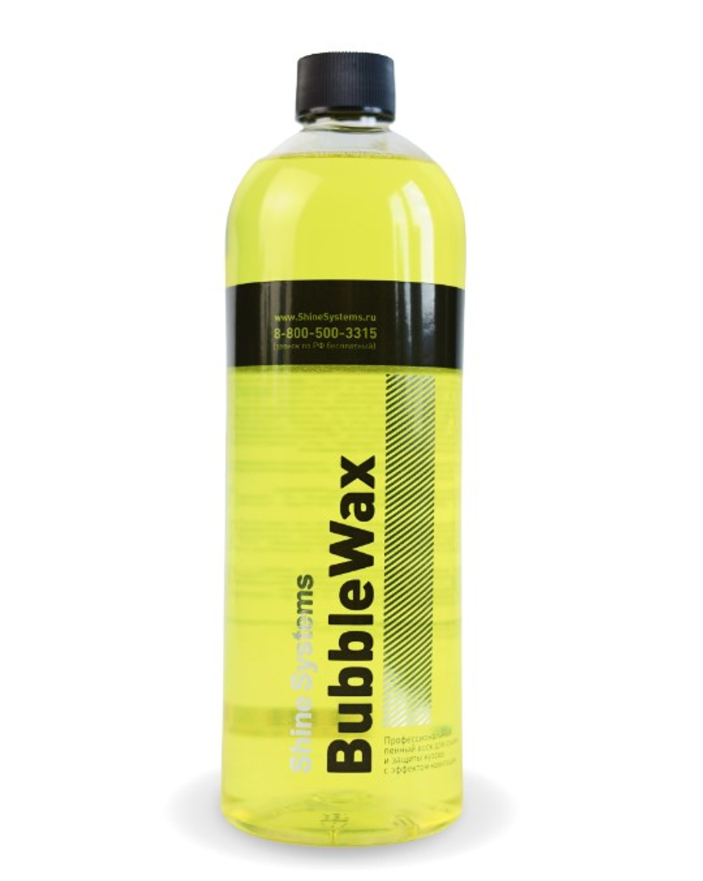 Shine Systems BubbleWax - профессиональный пенный воск для сушки и защиты кузова 750 мл.