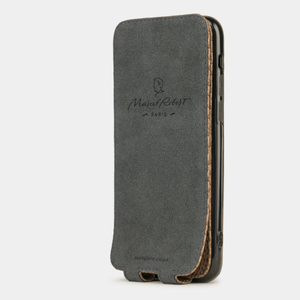 Special order: Чехол для iPhone 11 Pro Max из натуральной кожи ящерицы, цвета кофе лак