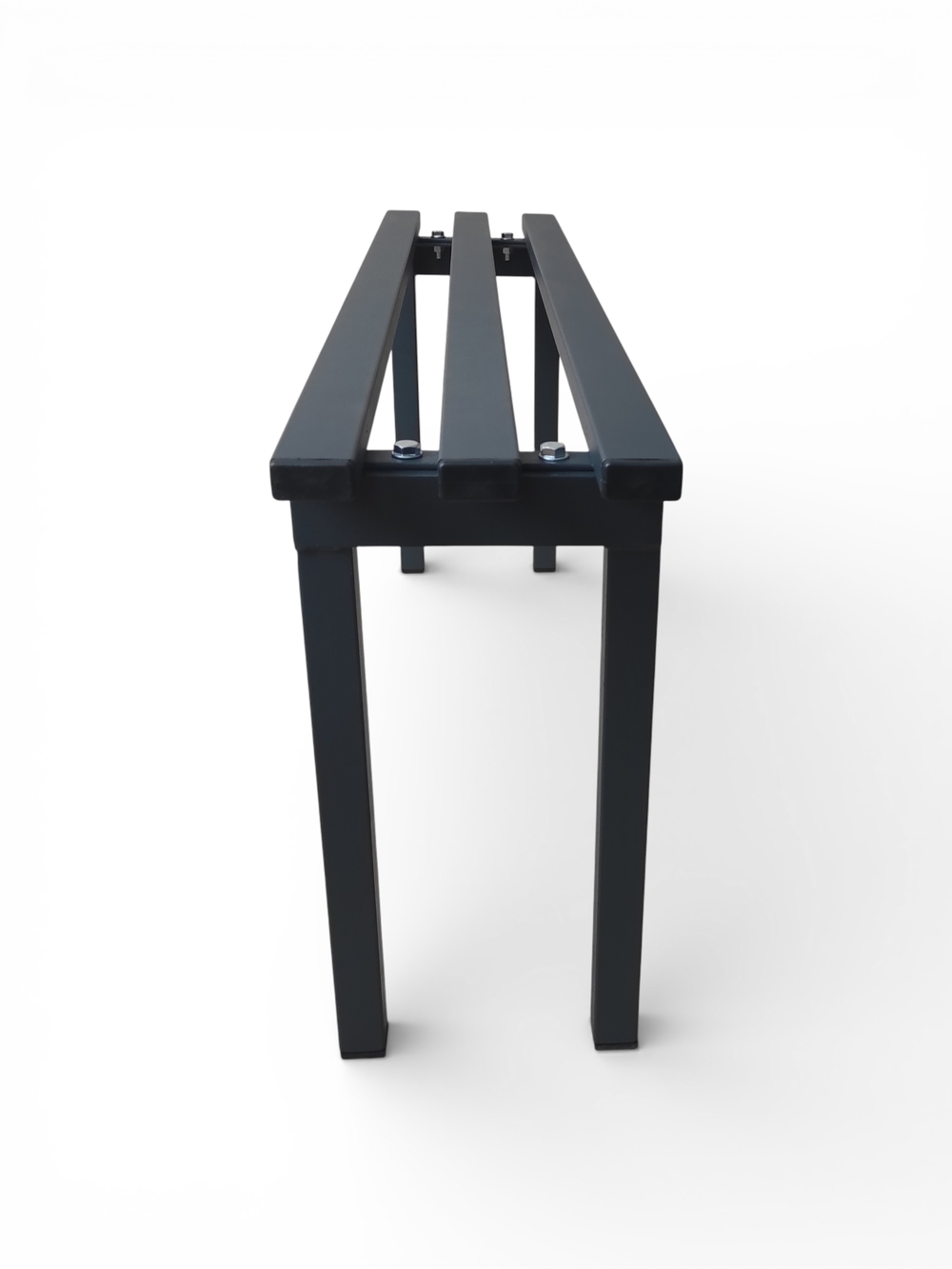 Лавочка садовая "Ладно". 1,0м. Целиком из металла.