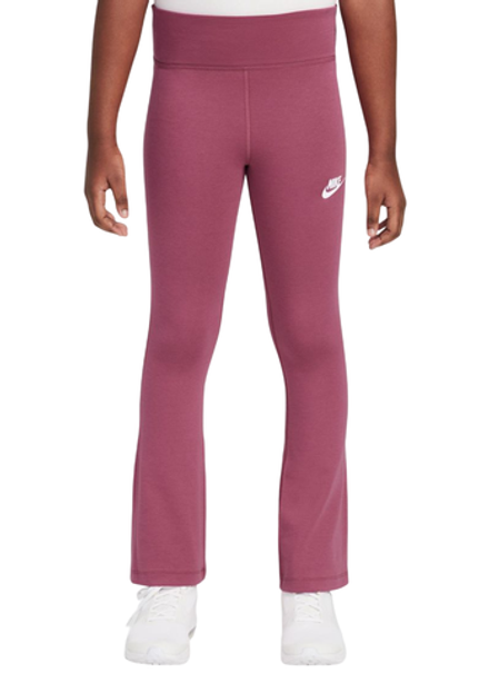 Брюки для девочки теннисные Nike Sportswear Classic High-Waisted - sweet beet/white