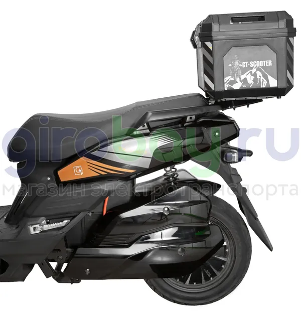 Электроскутер GT Tank 3000W (72V/30Ah) - Чёрный фото №16