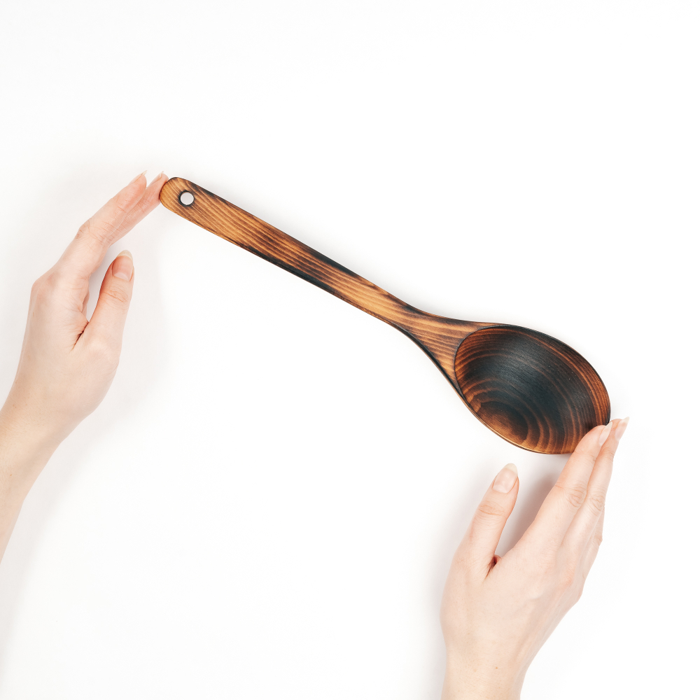 Деревянная поварская (кулинарная) большая ложка