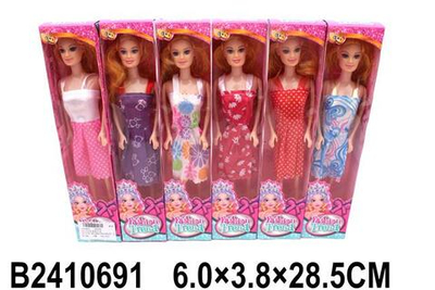 Кукла тип Модель 28см, коробка 605B6