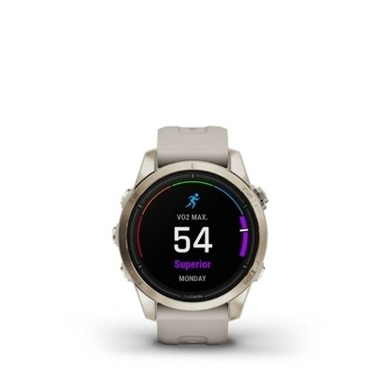 Смарт-часы Garmin EPIX Pro (Gen 2) Sapphire Edition 42 mm, Soft Gold 010-02802-11