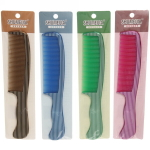 Расческа классическая с ручкой «Silkiness - Классика», микс цветов, 22*5см