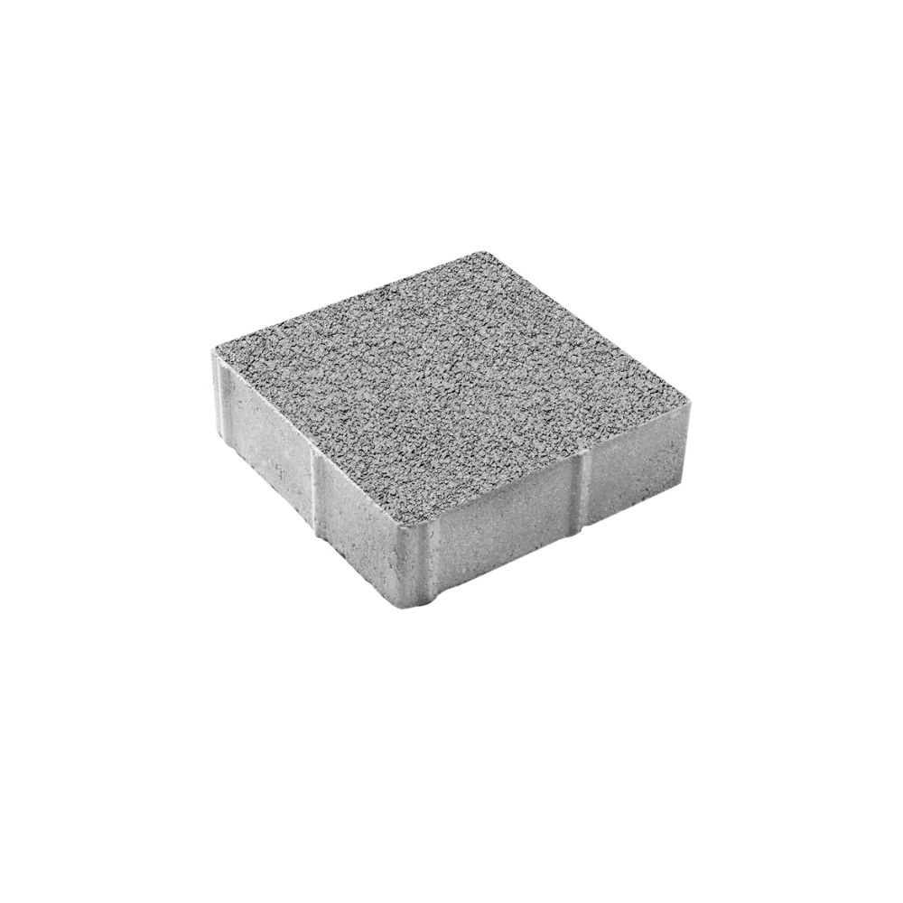 Тротуарная плитка КВАДРАТ 300х300 мм - Гранит Белый