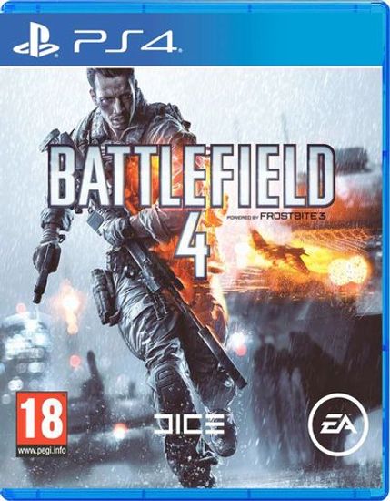 PS4 Battlefield 4 Б/У CUSA-00049 (Полностью на русском языке)