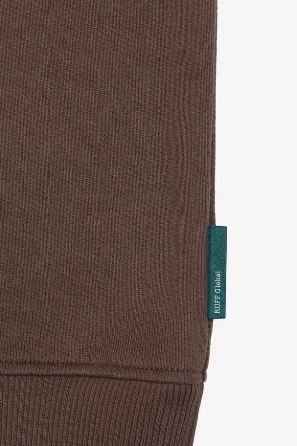 Толстовка на молнии кофейная - фото 8