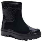 COACH Rain Boots Women"s Black