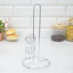 Держатель для бумажного полотенца металл 13*27,5см VETTA