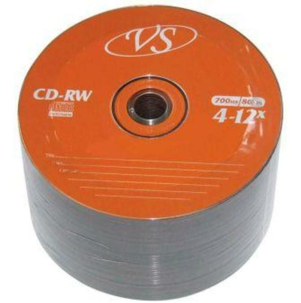 Диск VS CD-RW 80 4-12x Bulk/50