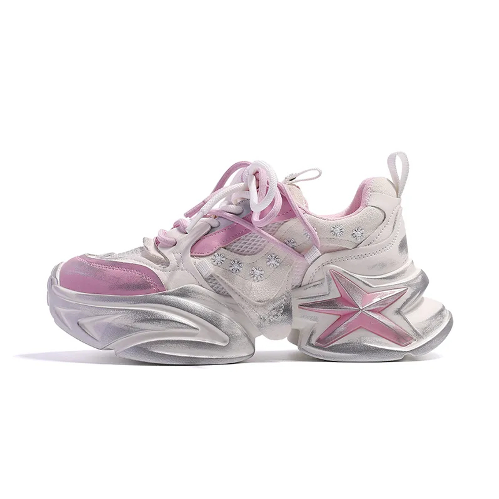 Burgely Lightweight Chunky Sneakers