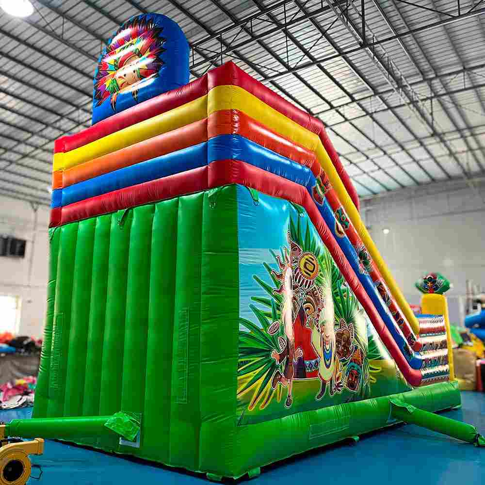 Коммерческий надувной батут-горка «Индиана ЭКСТРА 2», 7x4x6 м