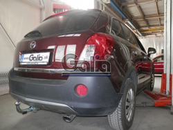 Фаркоп оцинкованный Galia O065С для Opel Antara 2006-2013, 2013-2017, Chevrolet Captiva 2006-2013, 2013-2018(паспорт и сертификат в комплекте)(без электрики)