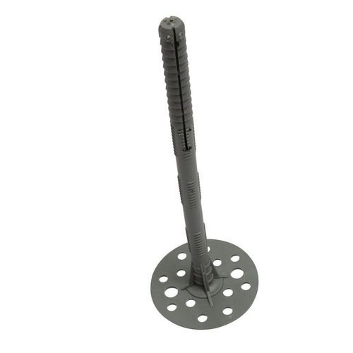 Дюбель для теплоизоляции 10х180 мм IZO с пластиковым гвоздем Tech-Krep