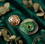 Брошь русалки