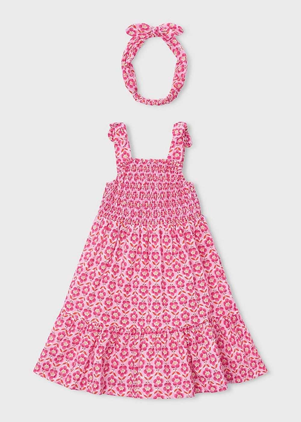 платье с повязкой на голову