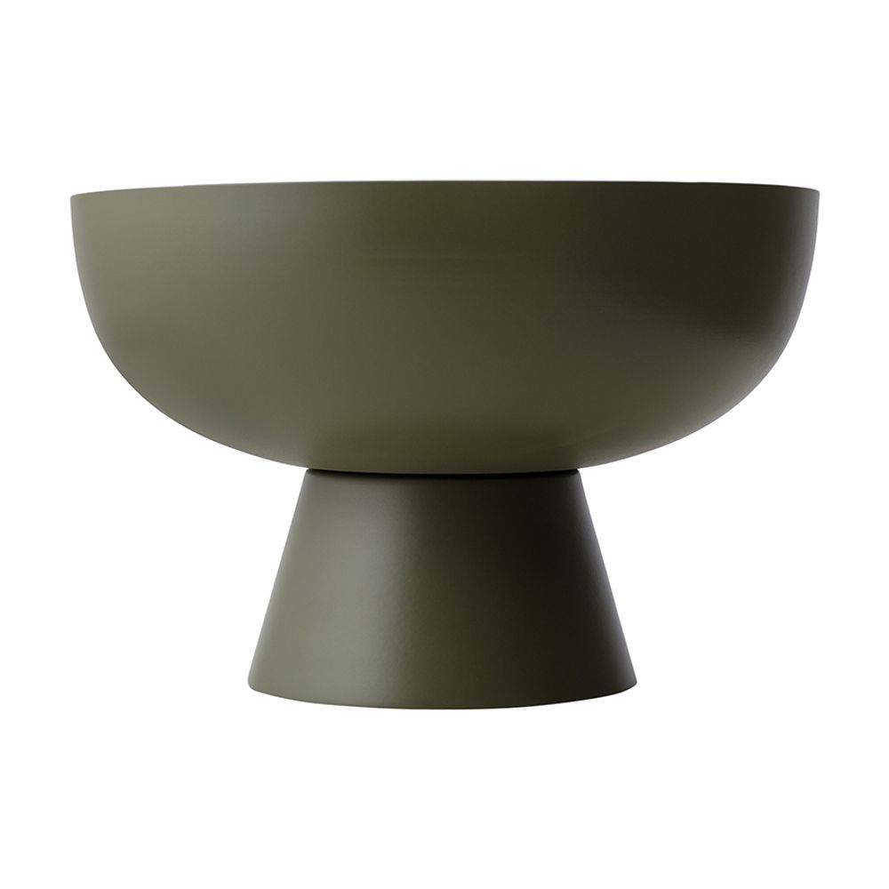 Блюдо на ножке Vivlend, Ø21 см, морские водоросли