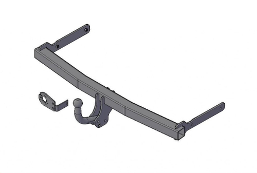 Фаркоп Skoda Octavia A7 с 2013 до 2020 г. съемный шар (без электрики) (Трейлер)