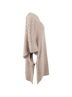 CRUCIANI пончо - бежевый
